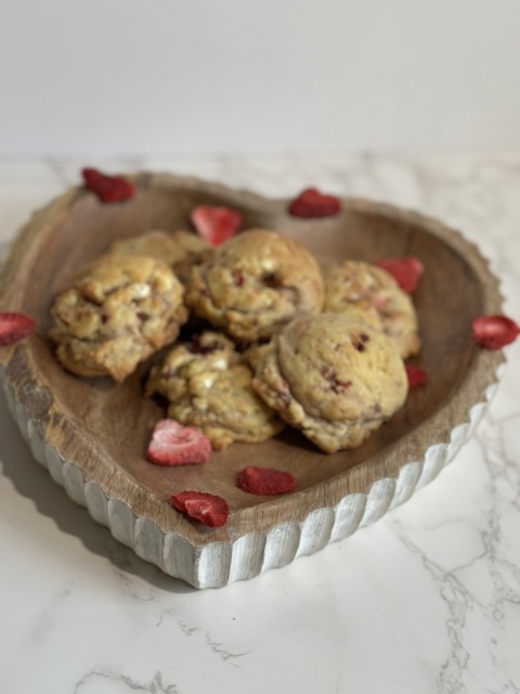 The Most Scrumptious Strawberry Cheesecake Cookies